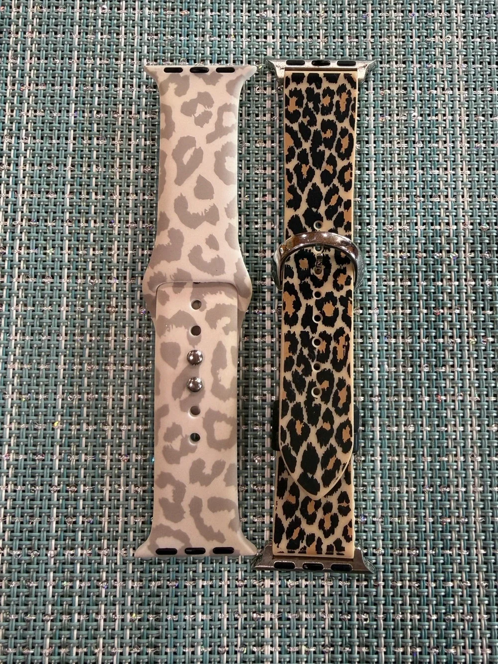 Leopard Print Apple Watch Bands - Neutral & Classic Leopard
